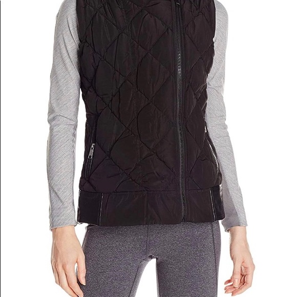 Andrew Marc Marc NY Moto quilted vest, black, L - Picture 3 of 8